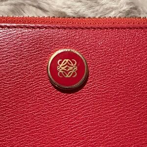 Loewe Vibrant Red Leather Accessory